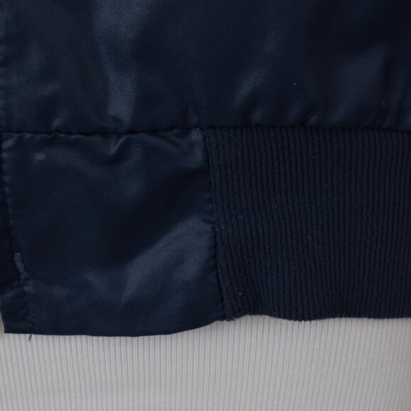 Vintage 70s Navy Nylon Windbreaker size L - Picture 8 of 12